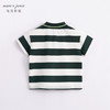 【科技凉感】马克珍妮夏装新款 男童条纹短袖POLO衫230697 商品缩略图1