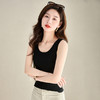 白色无袖，薄款针织背心CC-52-F20 商品缩略图3
