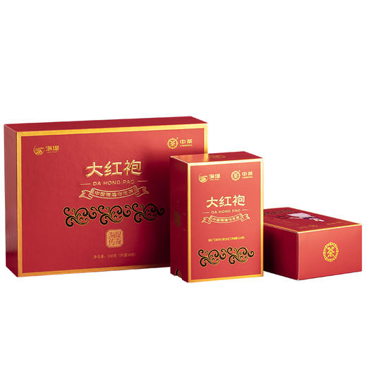 中茶海堤 新传奇大红袍礼盒200g 商品图0