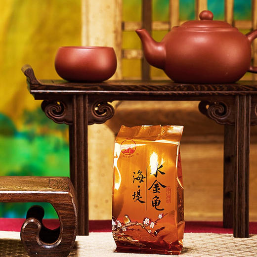 【秒杀】中茶海堤AT665水金龟乌龙茶岩茶125g 商品图3