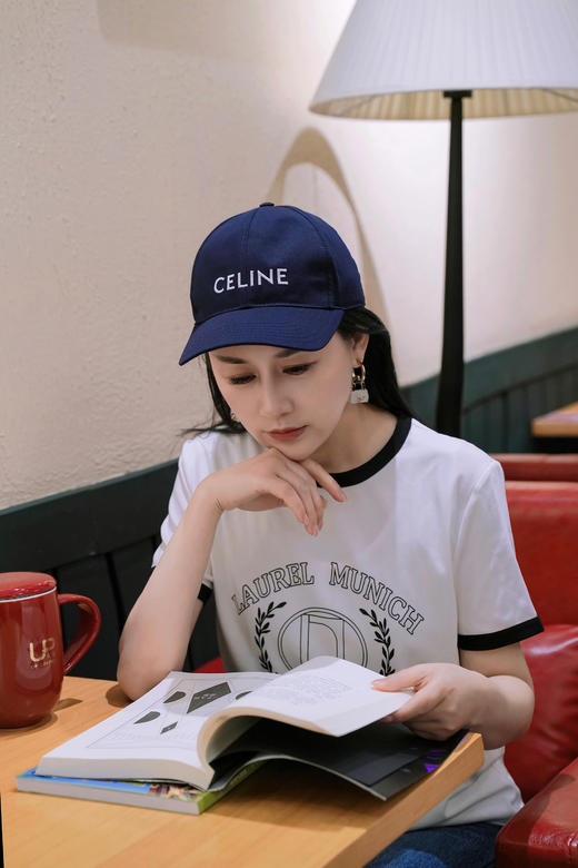 【匹马棉】Laurel劳芮23春夏LOGO印花撞边T恤上衣LWL342Z03300 商品图1