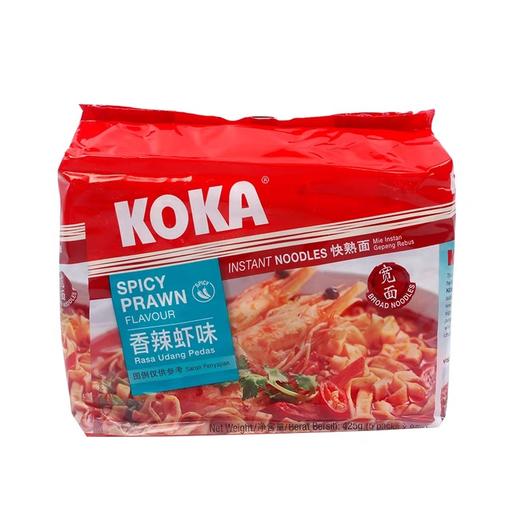 新加坡KOKA快熟宽面香辣虾味425g 商品图0
