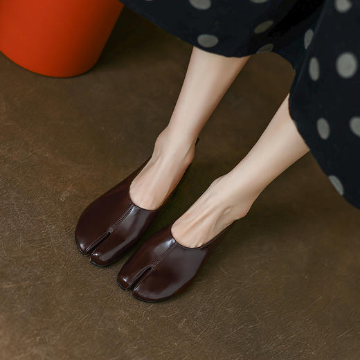 舒适，浅口柔软舒适网红分趾猪蹄鞋SSS-S5046 商品图6