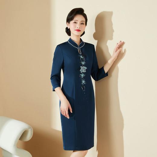 改良气质高贵妈妈结婚礼服旗袍AL 商品图2