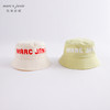 马克珍妮夏装 男女童撞色字母遮阳防晒渔夫帽 宝宝帽子230538 商品缩略图0