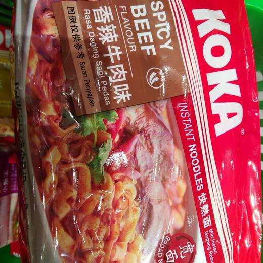 新加坡KOKA快熟宽面香辣牛肉425g 商品图1