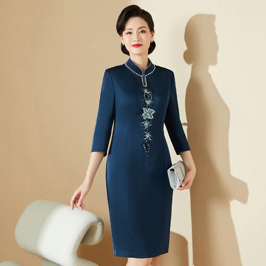 改良气质高贵妈妈结婚礼服旗袍AL 商品图1