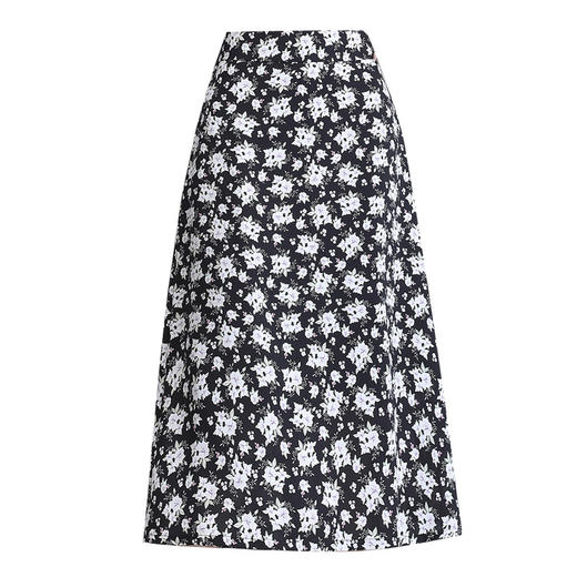 简约长款碎花雪纺裙，夏款高腰修身气质半身裙休闲时尚直筒裙MYX-98169 商品图4