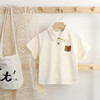 【清仓价39.9/2件！】儿童夏季POLO衫短袖T恤 中小童纯色洋气休闲 男童女童运动童装短袖-QQ 商品缩略图1