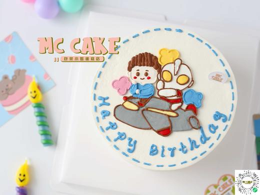 奥特曼小男孩骑飞机 商品图0