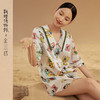 金三塔敦煌联名100%桑蚕丝真丝时尚印花睡裙家居服女士  YSFCA316 商品缩略图0
