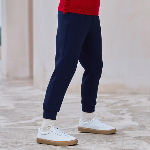 mettekids女童裤子春秋新款运动束脚裤儿童休闲长裤中大童卫裤 商品图3