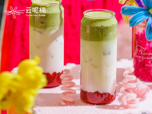 草莓抹茶牛乳 商品图0