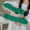 可调节绿色袖套防晒冰袖女宽松手护臂骑行夏季天户外防晒手套长款 商品缩略图7