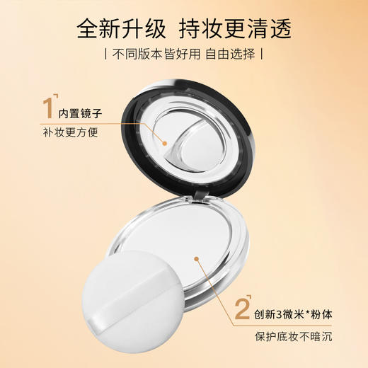 【59.9元任选3件】MENOW美诺粉饼经典款控油定妆粉干皮持久新版散粉防水防汗大白饼 商品图1