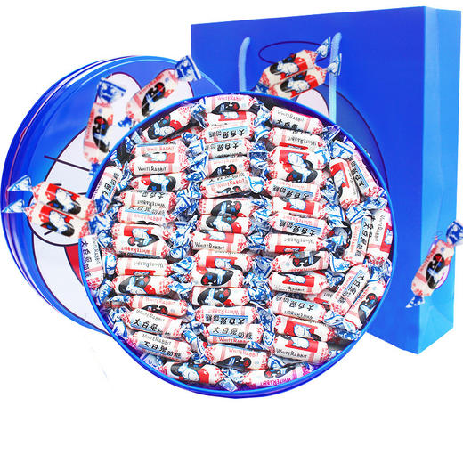 【怀旧童年经典 时光闷不吭声】大白兔奶糖礼盒装，儿童牛奶糖果小零食，精致包装节日送女友创意情人节礼物 商品图6