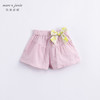 马克珍妮夏装 女童100%亚麻休闲短裤 儿童裤子230950 商品缩略图2
