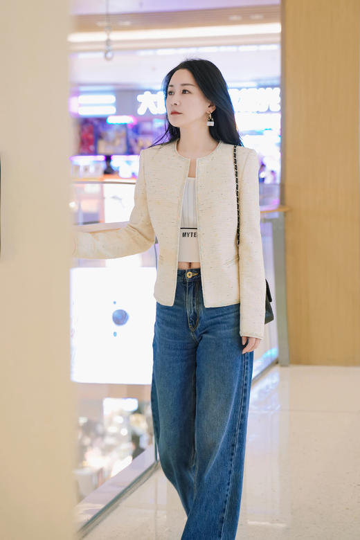 【意大利进口花纱】Laurel劳芮23年小香风短外套LWL341T05700 商品图3