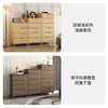 喜梦宝斗柜组合斗橱原木多层抽屉式收纳柜储物柜卧室客厅四五斗柜 商品缩略图1