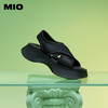 MIO米奥夏鱼嘴鞋松糕厚底沙发凉鞋时尚休闲沙滩鞋女M233130607 商品缩略图0