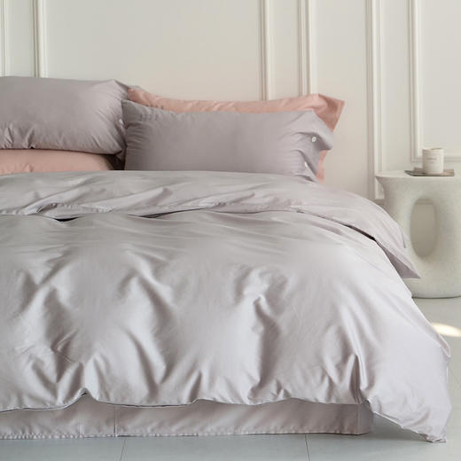 法国ELLE DECO 100S纯色刺绣四件套 正单全棉活性纯色100支新疆长绒棉全年适用 商品图6