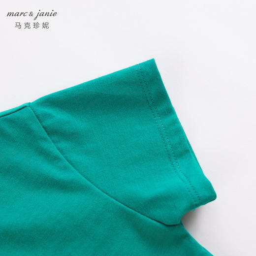 马克珍妮夏装新款 男童恐龙涂鸦纯棉短袖T恤230739 商品图3