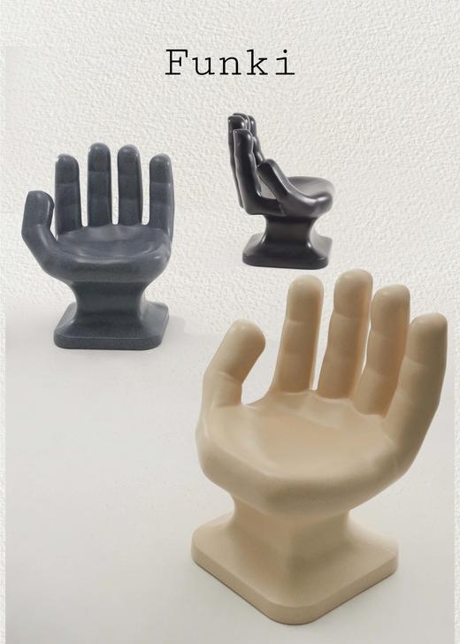 Hi! Chair你好手椅 Funki手型雕塑休闲沙发座椅 小众艺术中古设计 商品图0