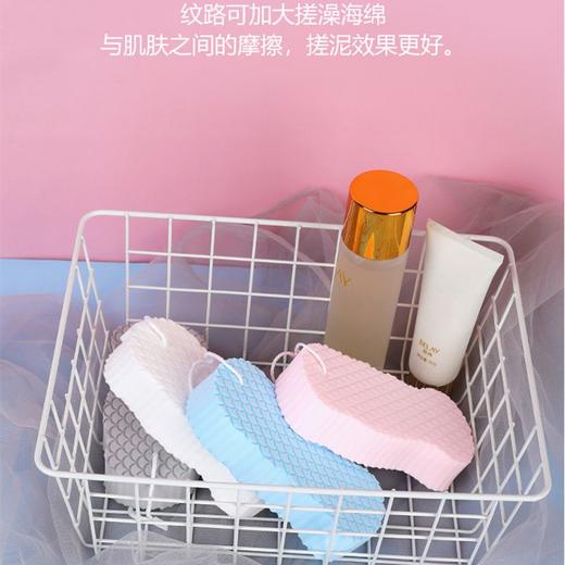 搓澡神器强力搓泥神器搓灰海绵宝宝洗澡神器成人洗脸洗澡巾搓澡巾 商品图4