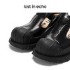 lost in echo设计师品牌交叠鞋舌铆钉猎鸭贝壳头厚底增高玛丽珍鞋 商品缩略图4