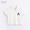 【凉感抗菌】马克珍妮夏装新款 男童拉链POLO衫短袖T恤230735 商品缩略图1