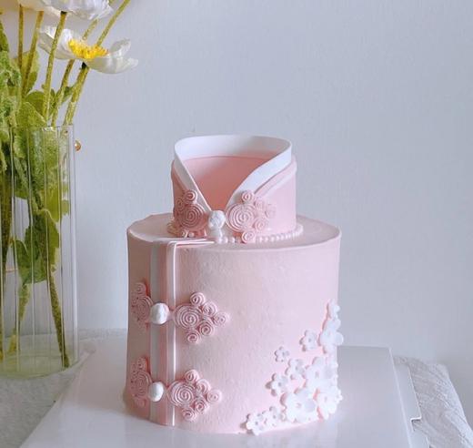 气质旗袍蛋糕（两色选择-低糖处理无添加 商品图0