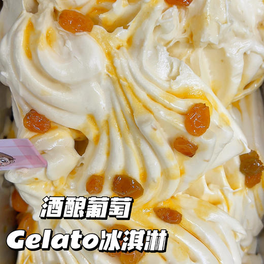 【低脂】酒酿葡萄冰淇淋·Gelato（100g装） 商品图0