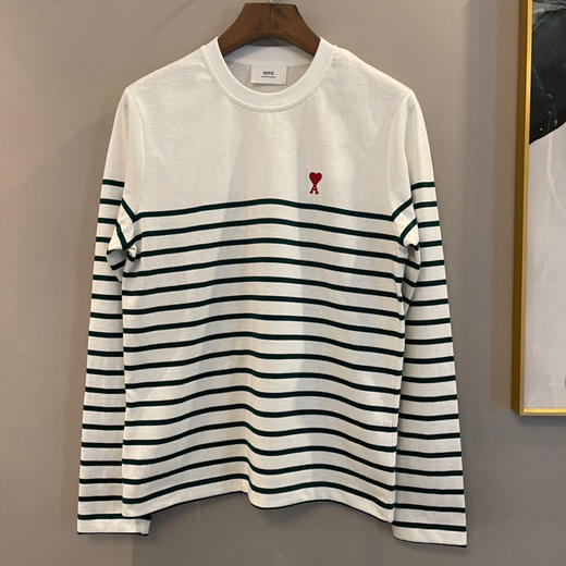 Ami De Coeur 22秋季有机棉重磅平纹针织海魂衫 商品图3