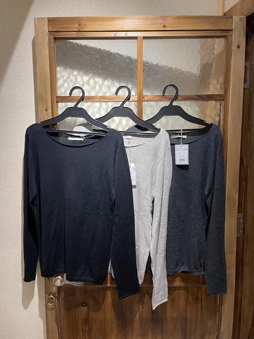 evam eva圆领柔软上衣 商品图3