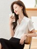 v领设计感衬衫职场简约精致时尚衬衣上衣女 商品缩略图2