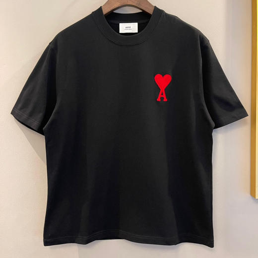 Ami De Coeur  经典系列撞色大爱心刺绣T恤 商品图3