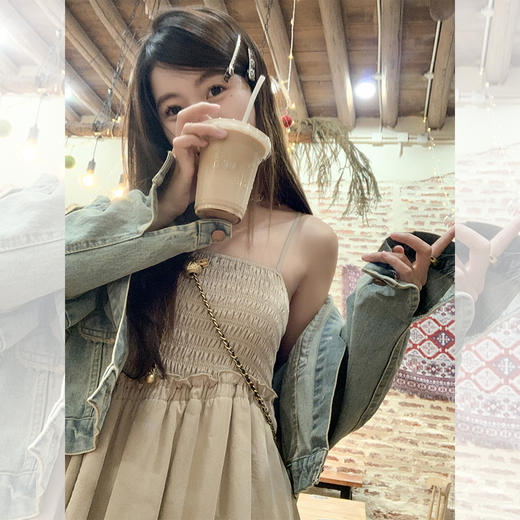 【169元任选2件】 最后一波现货！款超好看温柔系穿搭吊带裙长裙 商品图3