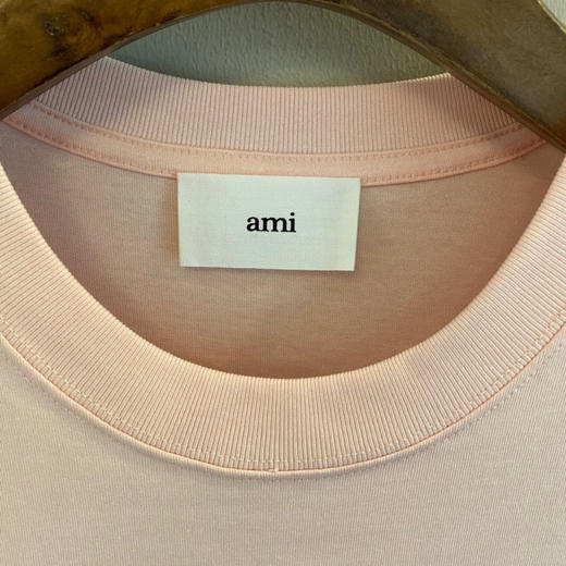 Ami de Coeur23春夏“兔年限定配色”爱心刺绣短袖T恤 商品图1