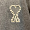 Ami 2021ssDe Coeur贴花短袖Ｔ恤-灰色 商品缩略图8