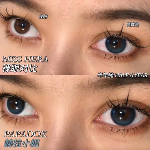 正品半年抛 | Papadox系列赫拉小姐美瞳 | 直径14.2着色直径13.4 | 韩国产 商品图4