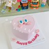 ins风爱心搞怪蛋糕（蓝色粉色两色选择）-低糖处理无添加 商品缩略图3