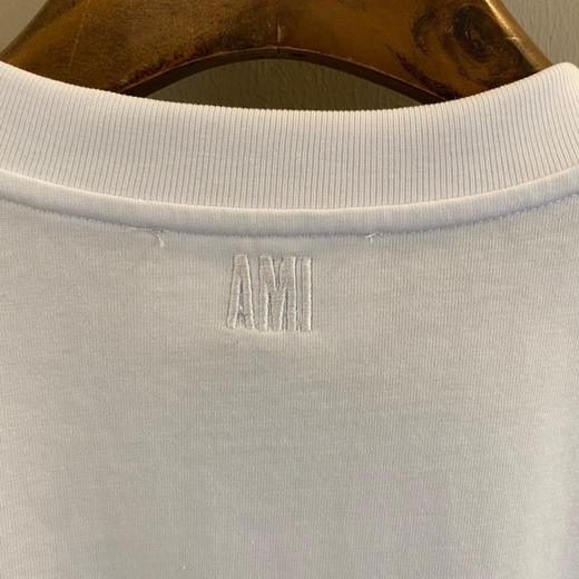 Ami de Coeur 23春夏设计师系列男女同款棉质刺绣短袖T恤 商品图4