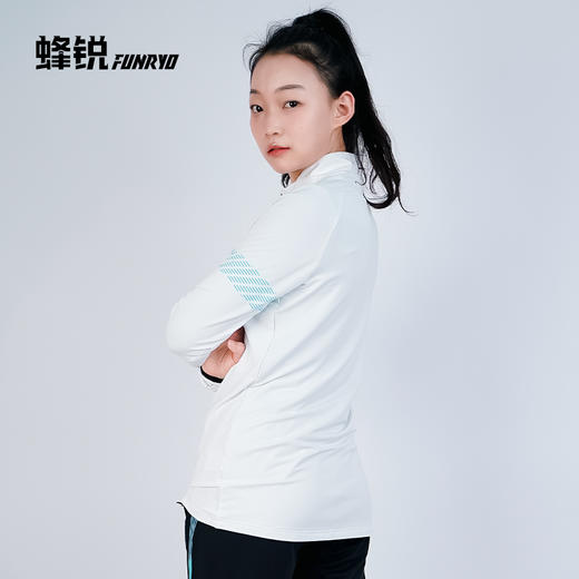 蜂锐FUNRY定制半拉链春秋薄款速干透气训练外套收腿裤男 商品图1