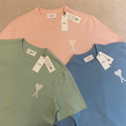 Ami de Coeur23春夏“兔年限定配色”爱心刺绣短袖T恤 商品图8