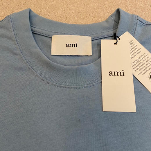 Ami de Coeur23春夏“兔年限定配色”爱心刺绣短袖T恤 商品图1