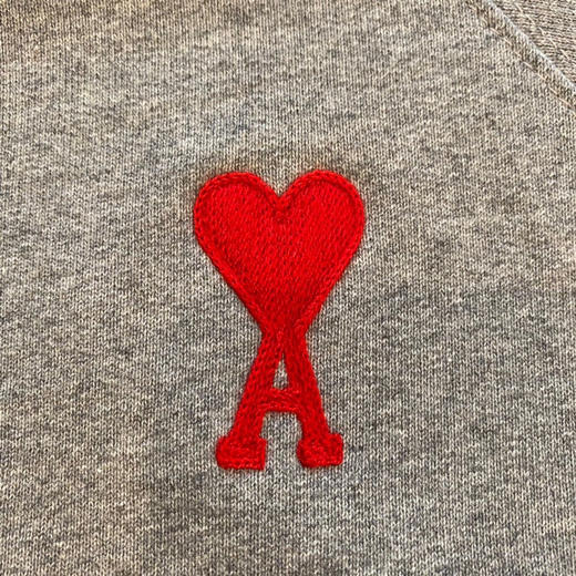 Ami de Coeur23春夏爱心刺绣圆领插肩卫衣 商品图6