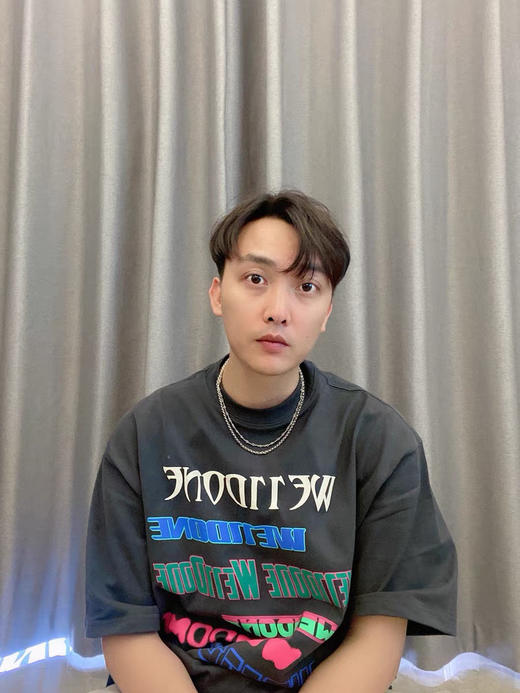 We11done超大版型有机棉弹幕T恤 商品图3