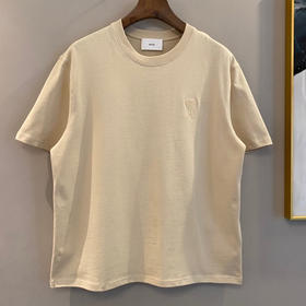 Ami de Coeur23春夏爱心刺绣短袖T恤