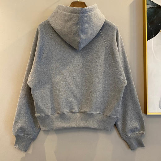 Ami de Coeur 22秋冬设计师系列男女同款棉质印花连帽卫衣 商品图8