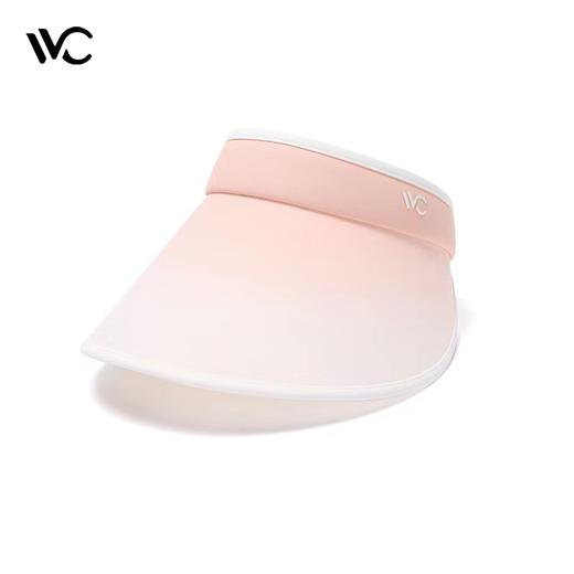 VVC防晒帽女夏季新品胭脂女神帽遮阳帽防紫外线空顶大檐时尚渐变 商品图3